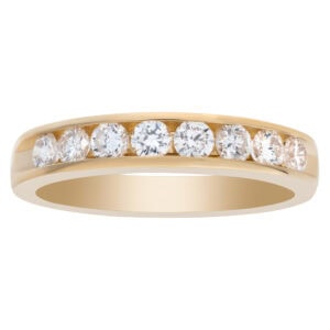 Diamond wedding band