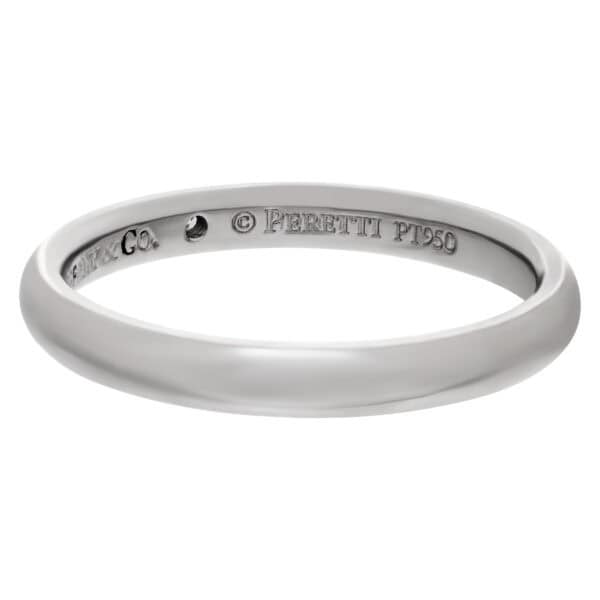 Tiffany & Co. Elsa peretti band w single diamond