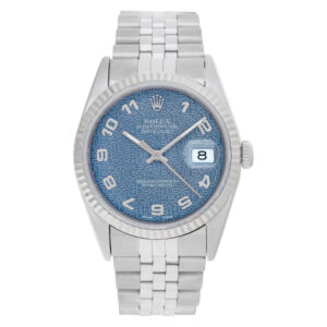 Rolex Datejust 16234 stainless steel mm auto watch