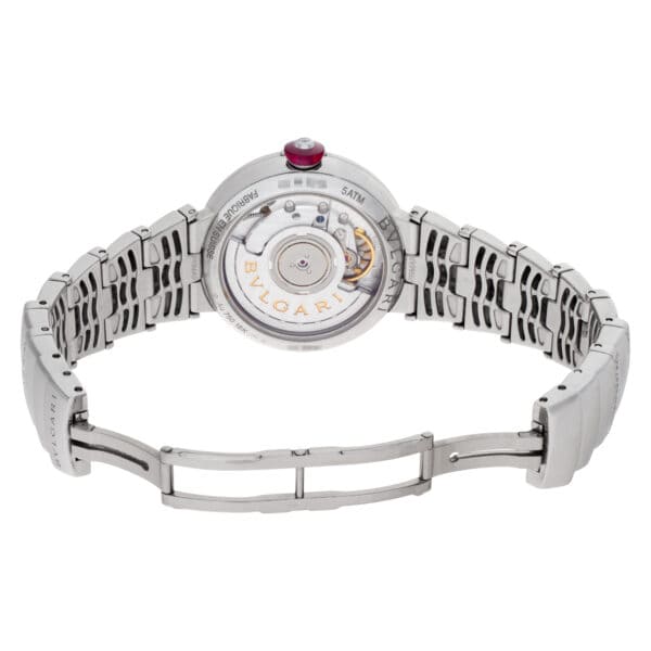 Bvlgari Classic LU W 33 G 18k white gold 33mm auto watch