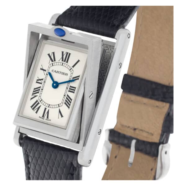 Cartier buscalante 2405 stainless steel 24mm Quartz watch