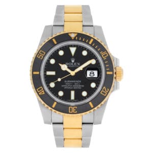 Rolex Submariner 116613 18k & steel 40mm auto watch