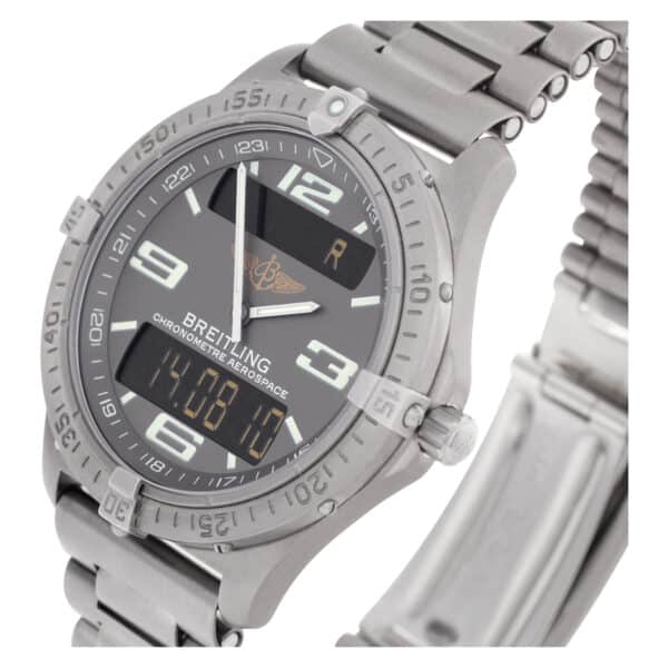 Breitling Aerospace E7536Z titanium 40mm Quartz watch