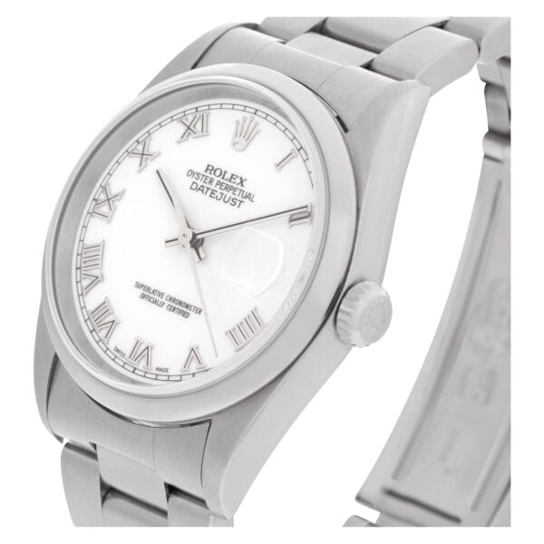 Rolex Datejust 16200 stainless steel 36mm auto watch