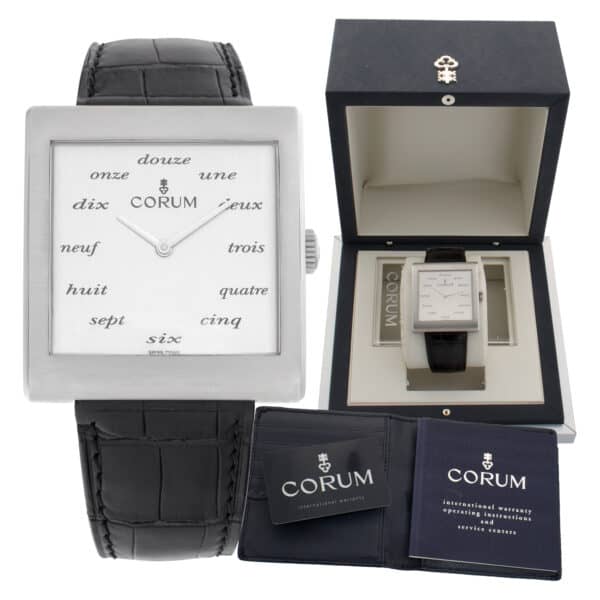 Corum Buckingham 157.181.20 stainless steel 37mm Manual watch