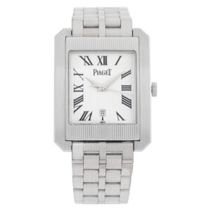 Piaget Protocol 26100 18k white gold 31.5mm auto watch