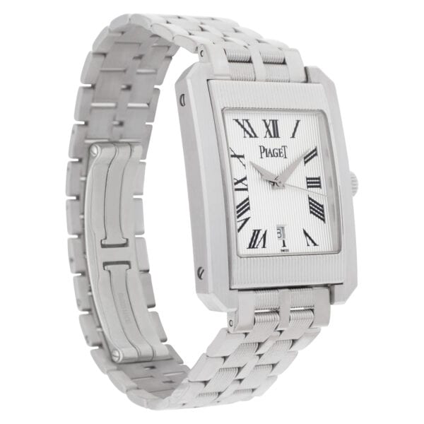 Piaget Protocol 26100 18k white gold 31.5mm auto watch