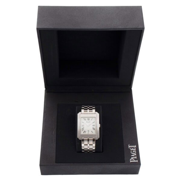 Piaget Protocol 26100 18k white gold 31.5mm auto watch