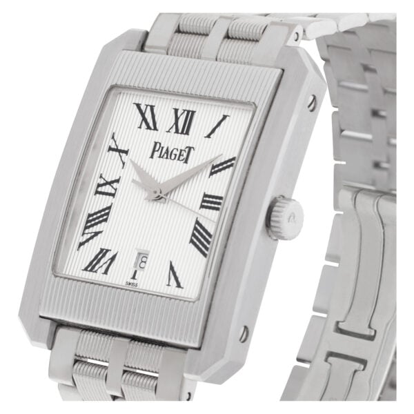 Piaget Protocol 26100 18k white gold 31.5mm auto watch