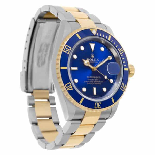 Rolex Submariner 16613 18k & steel 40mm auto watch