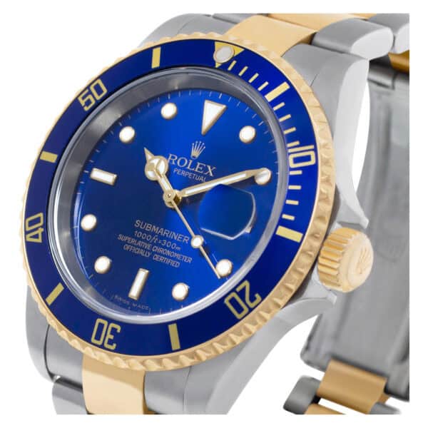 Rolex Submariner 16613 18k & steel 40mm auto watch