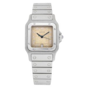 Cartier Santos 987901 stainless steel 29mm Quartz watch