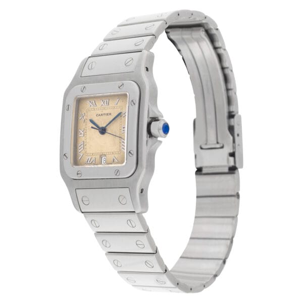 Cartier Santos 987901 stainless steel 29mm Quartz watch