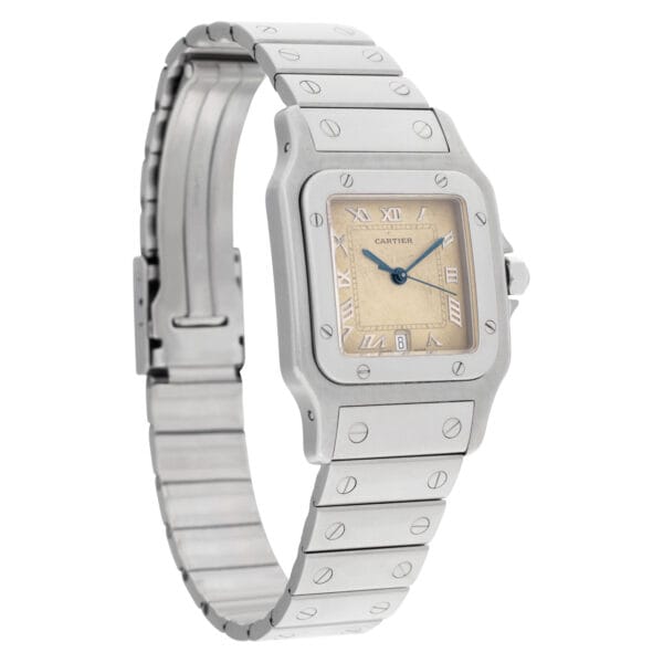 Cartier Santos 987901 stainless steel 29mm Quartz watch