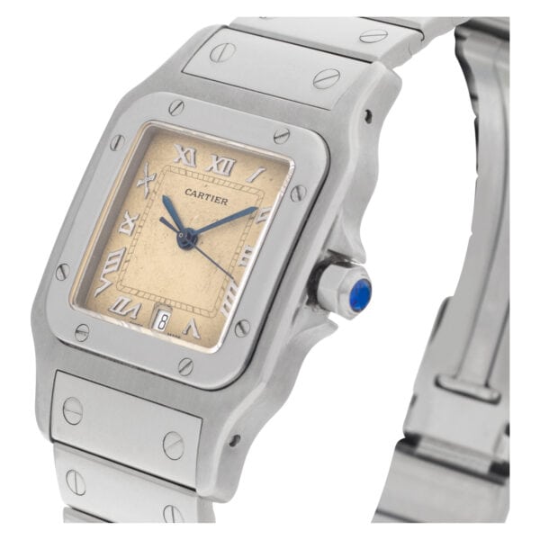 Cartier Santos 987901 stainless steel 29mm Quartz watch