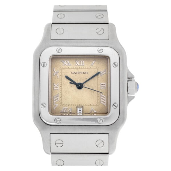 Cartier Santos 987901 stainless steel 29mm Quartz watch