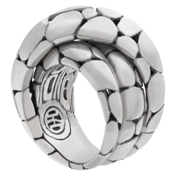 John Hardy Kali Twist ring in sterling silver